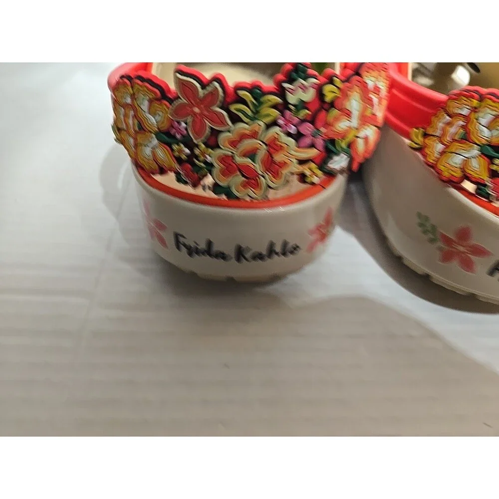 Crocs Frida Kahlo Classic Clog Slip On  Mens Size 11 New No Box  Customized.